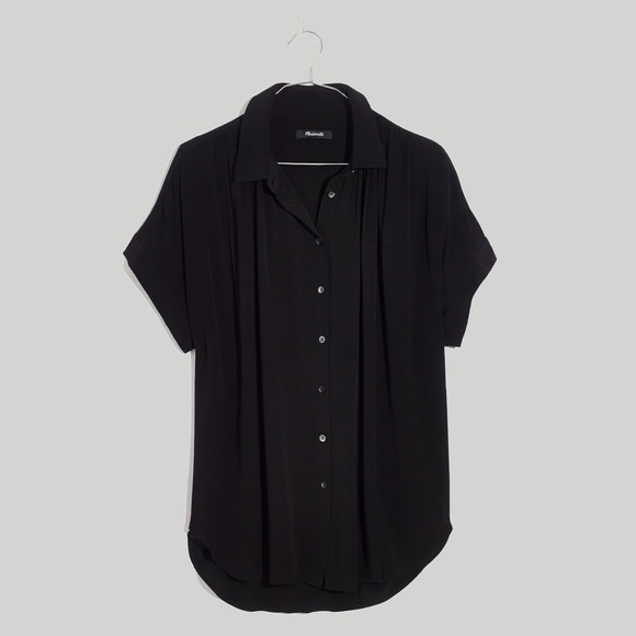 Madewell Central Drapey Shirt - Picture 1 of 6